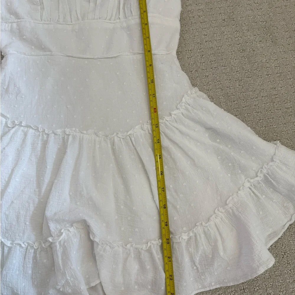 Angel Biba White mini dress - Picture 6 of 7